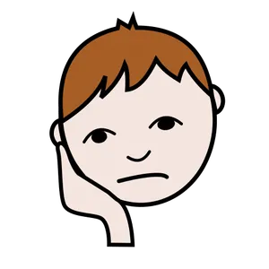 Bored kid