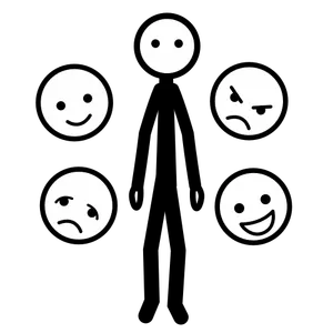 A person wondering how they are feeling